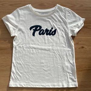 NWOT Girls Paris Tee